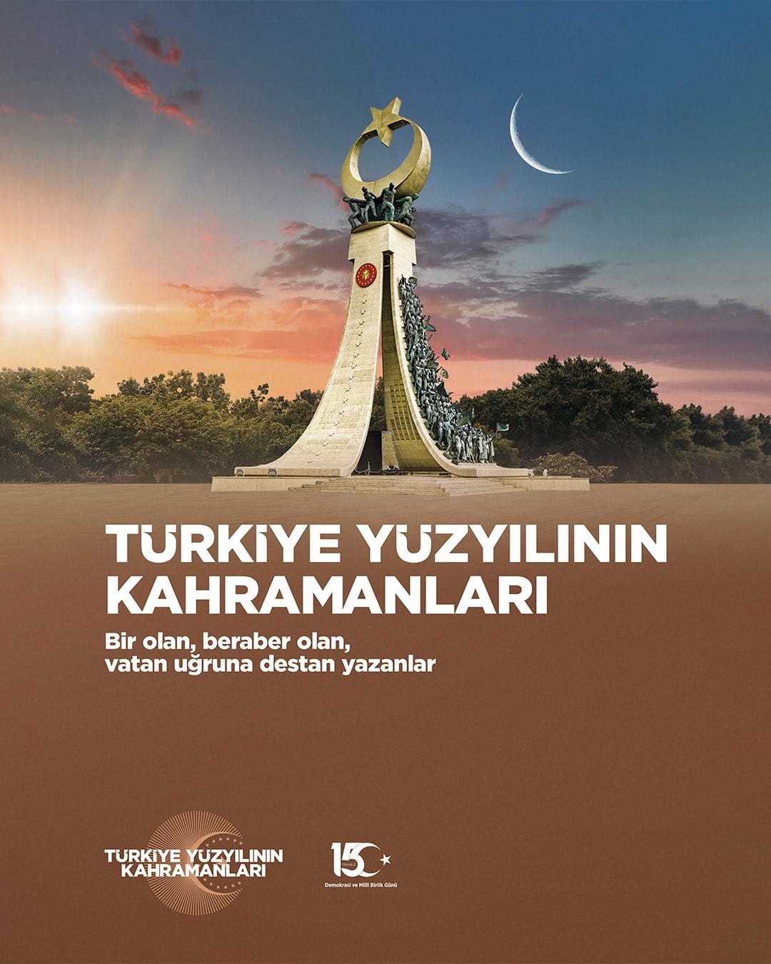 15 Temmuz Demokrasi ve Milli Birlik Günü Çoşkuyla Kutlandı.